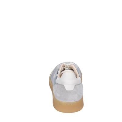 scarpe donna MOMA sneakers argento pelle lucida grigio camoscio 3AS420-CRV BC788 Spedizione Gratuita