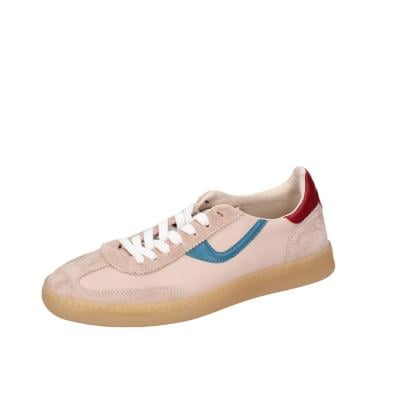 scarpe donna MOMA sneakers rosa pelle lucida camoscio 3AS420-CRV6 BC771 Fino Al -60%