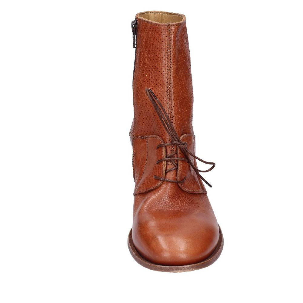 scarpe donna MOMA stivaletti marrone pelle 28403C VINTAGE EX401 Sottocosto