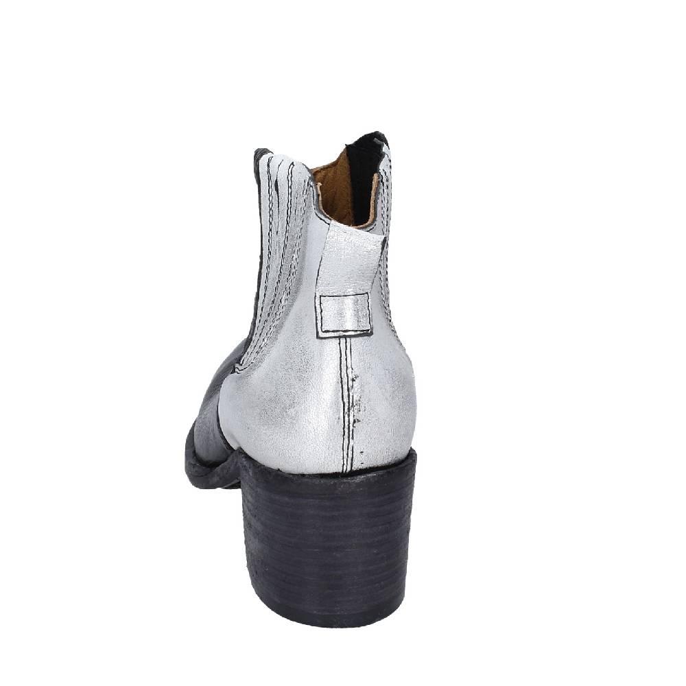 scarpe donna MOMA stivaletti nero pelle grigio 33403B VINTAGE EX393 Outlet