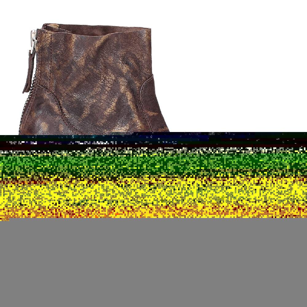 scarpe donna MOMA stivaletti marrone pelle oro 41401C VINTAGE EX400 In Vendita