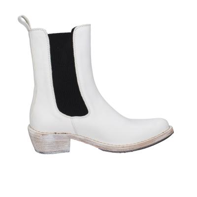 scarpe donna MOMA stivaletti bianco pelle 1CW228-CAP BD489 Saldi