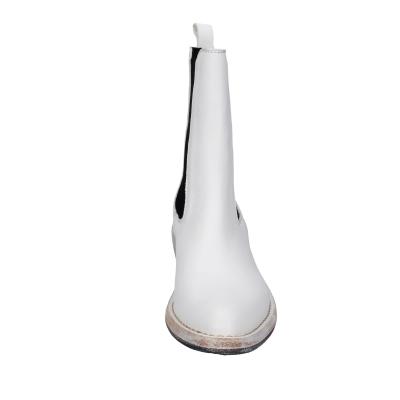 scarpe donna MOMA stivaletti bianco pelle 1CW228-CAP BD489 Saldi