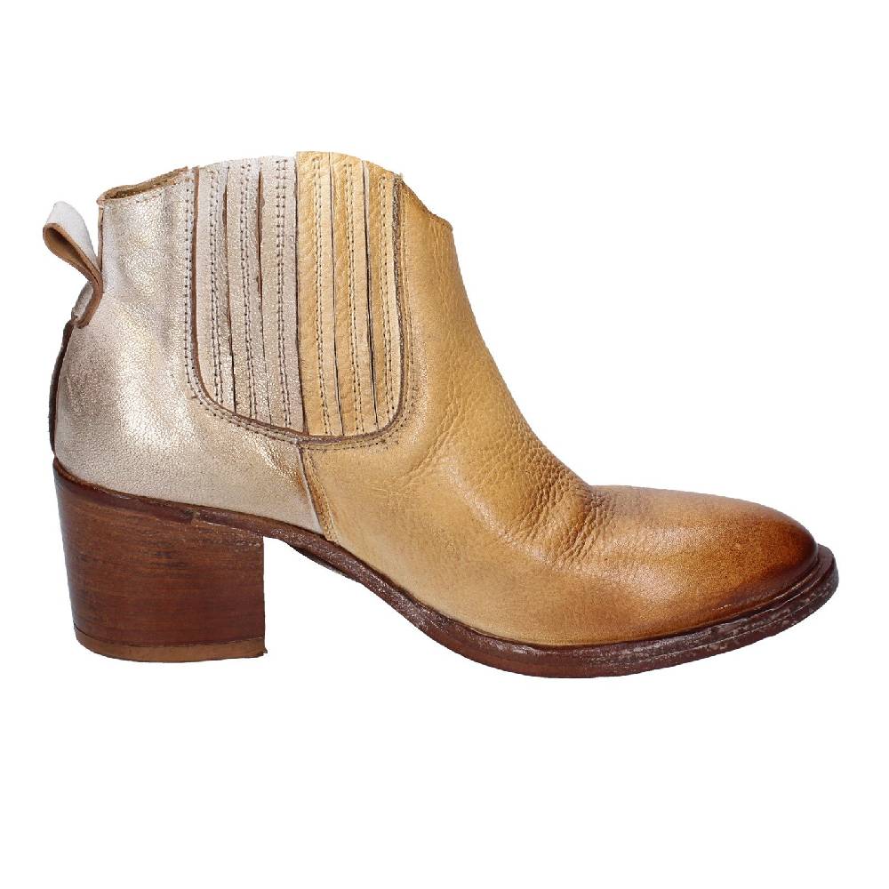 scarpe donna MOMA stivaletti marrone pelle 33403B VINTAGE EX402 Offerte