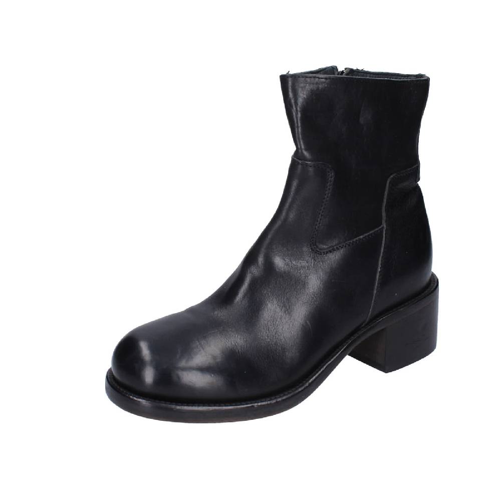 scarpe donna MOMA stivaletti nero pelle 72303C-CU EY498 I Più Venduti