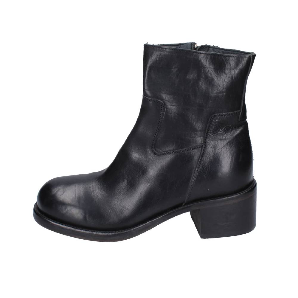 scarpe donna MOMA stivaletti nero pelle 72303C-CU EY498 I Più Venduti