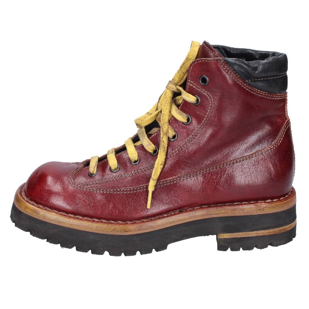 scarpe donna MOMA stivaletti bordeaux pelle 81302B EY561 In Saldo