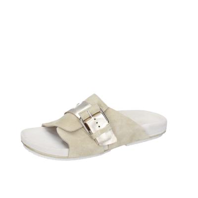 scarpe donna MOMA sandali beige camoscio pelle 1GS458-K0B BC831 2025