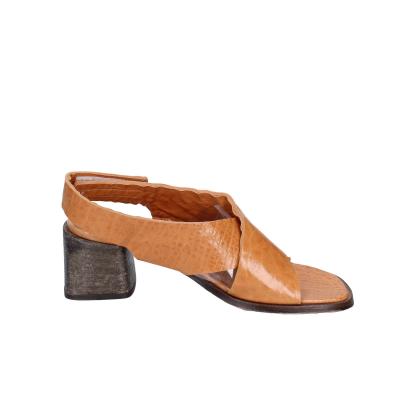 scarpe donna MOMA sandali marrone pelle 1GS462 BC803 In Linea