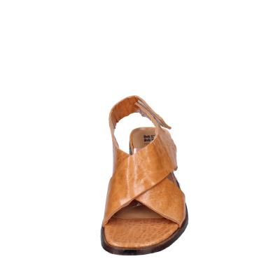 scarpe donna MOMA sandali marrone pelle 1GS462 BC803 In Linea