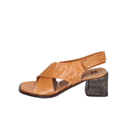 scarpe donna MOMA sandali marrone pelle 1GS462 BC803 In Linea