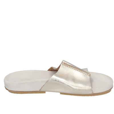 scarpe donna MOMA sandali oro pelle platino 1GS455-RA BC69 Nuovo