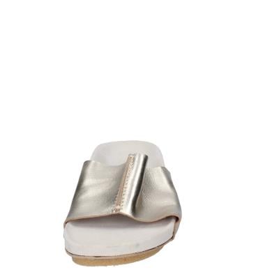 scarpe donna MOMA sandali oro pelle platino 1GS455-RA BC69 Nuovo