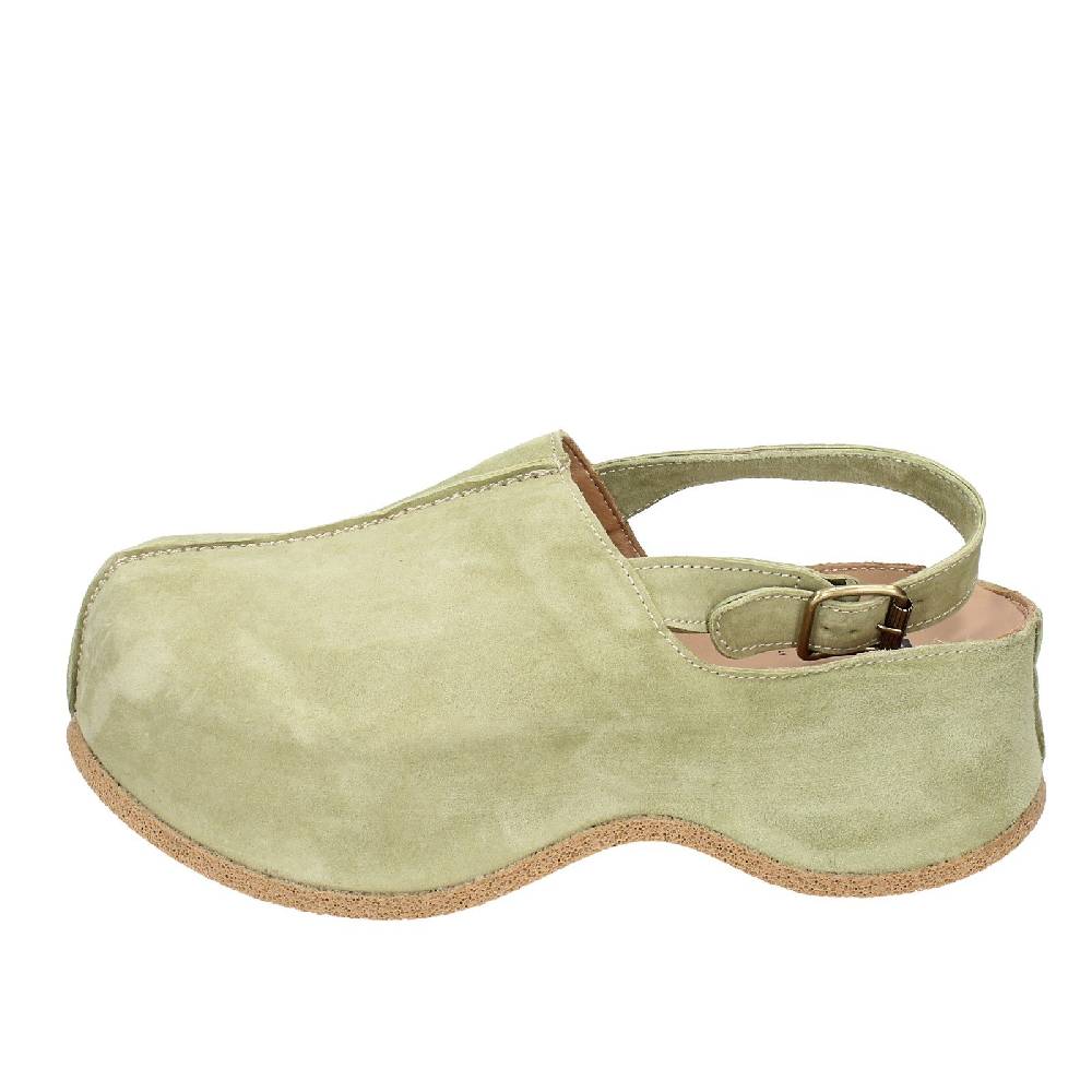 scarpe donna MOMA sandali verde camoscio 1GS468 EX373 Promozione Limitata
