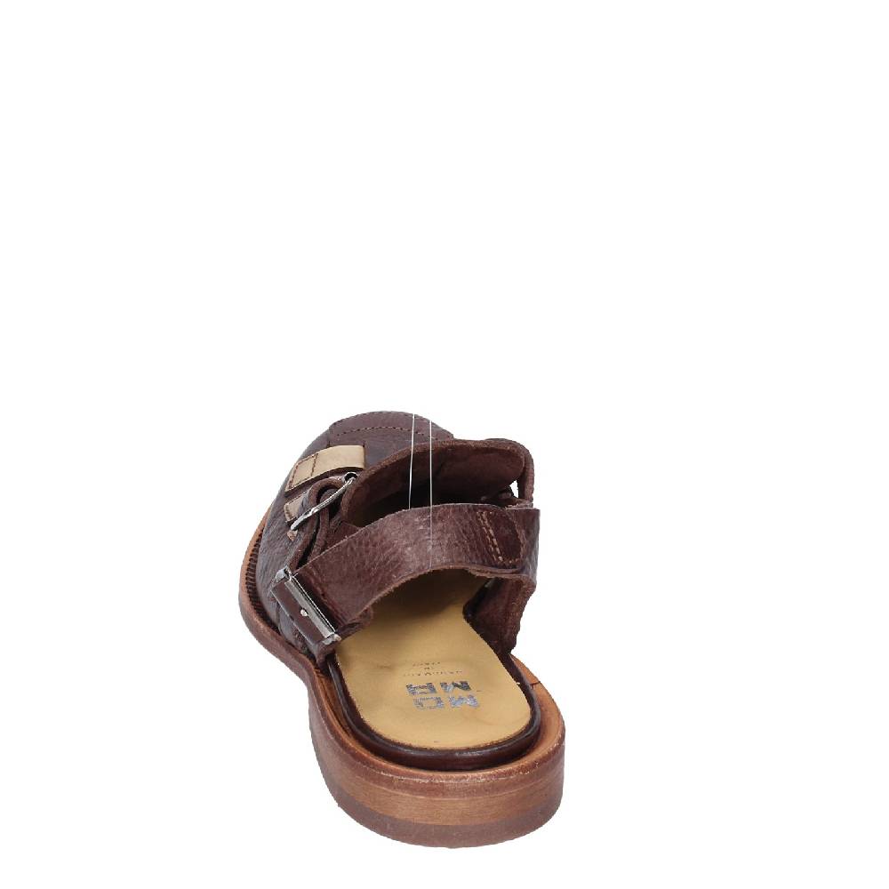 scarpe donna MOMA sandali marrone pelle platino 40403G VINTAGE EX409 Fino Al -60%
