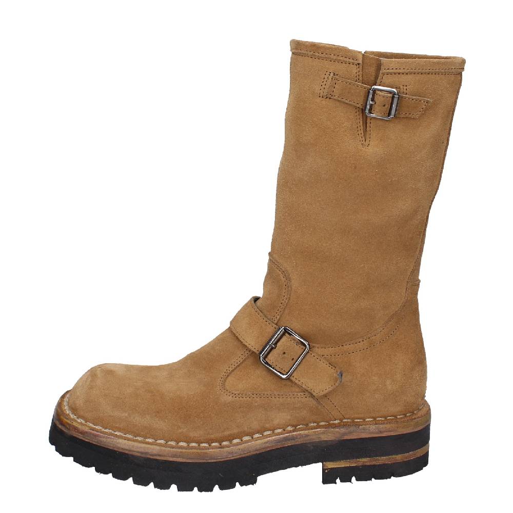 scarpe donna MOMA stivali marrone camoscio 81303C VINTAGE EX518 Offerta
