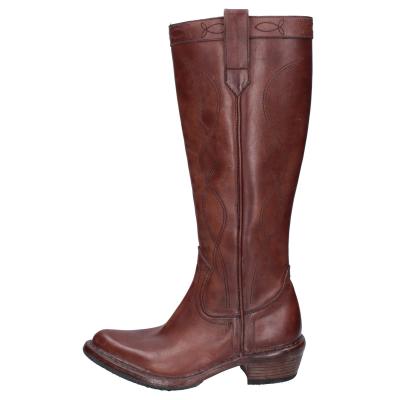 scarpe donna MOMA stivali marrone pelle 1DW308 VINTAGE BD929 Offerte