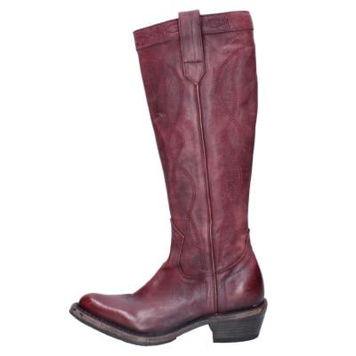 scarpe donna MOMA stivali bordeaux pelle 1DW308 VINTAGE BD927 Vendita Calda
