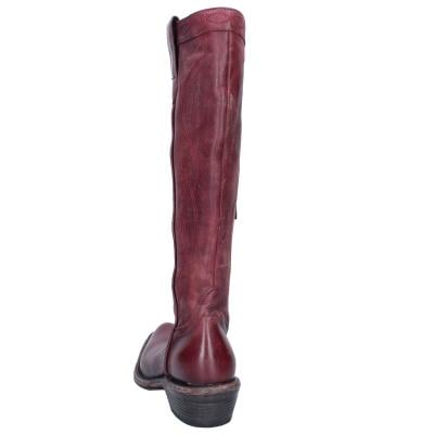 scarpe donna MOMA stivali bordeaux pelle 1DW308 VINTAGE BD927 Vendita Calda