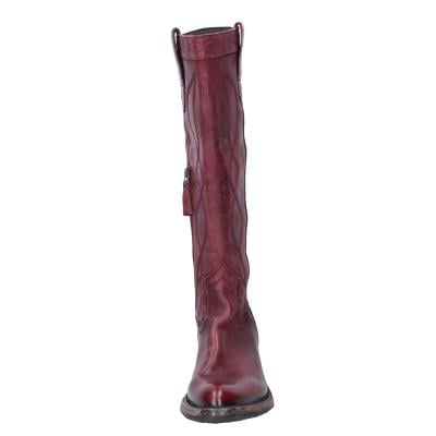 scarpe donna MOMA stivali bordeaux pelle 1DW308 VINTAGE BD927 Vendita Calda