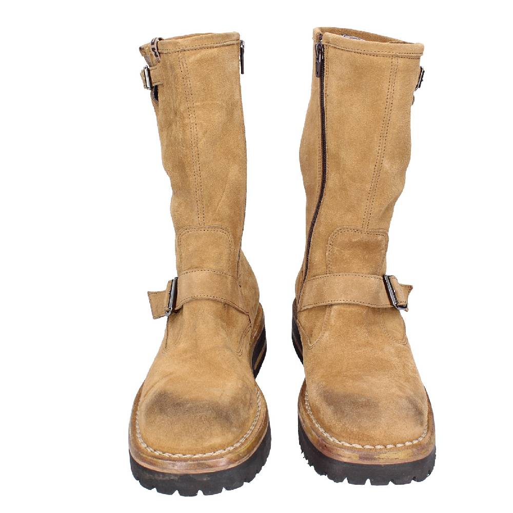 scarpe donna MOMA stivali marrone camoscio VINTAGE EX516 I Più Venduti