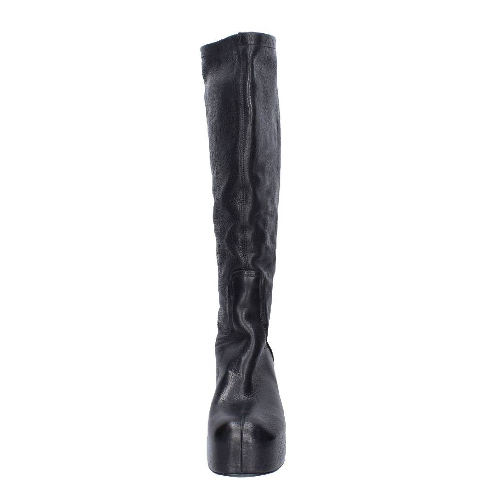 scarpe donna MOMA stivali nero pelle 87305D VINTAGE EX512 Negozio