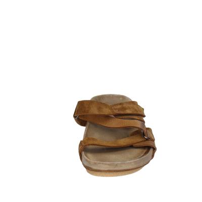 scarpe uomo MOMA sandali marrone camoscio 2GS458-K0B BC112 Italia