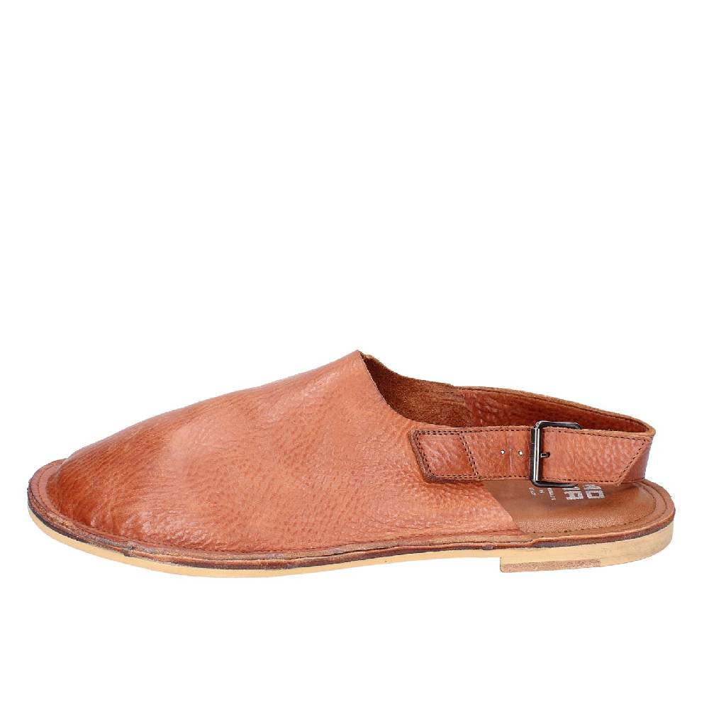scarpe uomo MOMA sandali marrone pelle 20401G VINTAGE EX389 2025