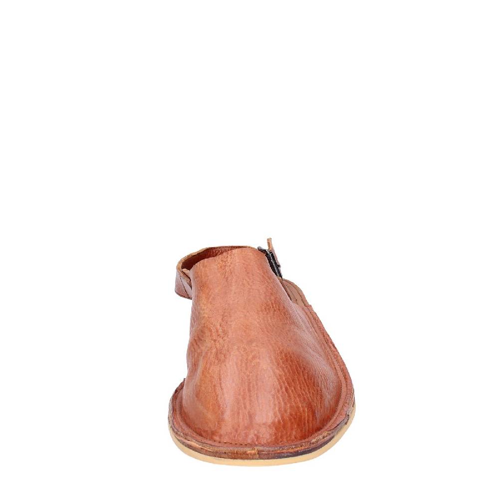 scarpe uomo MOMA sandali marrone pelle 20401G VINTAGE EX389 2025