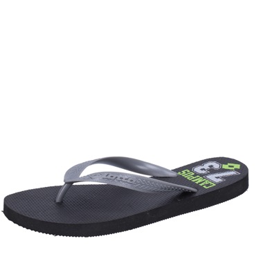 scarpe uomo LOTTO sandali grigio gomma nero AG139 Pezzi Unici