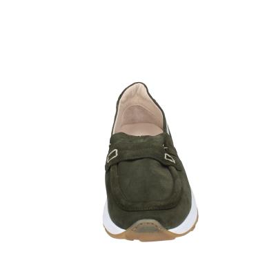 scarpe uomo MOMA mocassini verde camoscio 4FS413-CRPL BC87 Soddisfazione Garantita