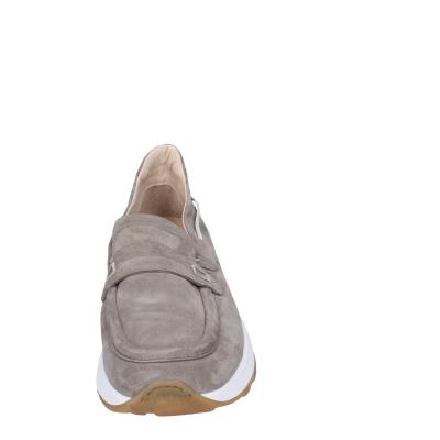 scarpe uomo MOMA mocassini grigio camoscio 4FS413-CRPI BC99 Qualità Garantita