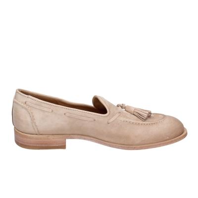 scarpe uomo MOMA mocassini beige camoscio 2FS410-OW BC37 Negozi Online