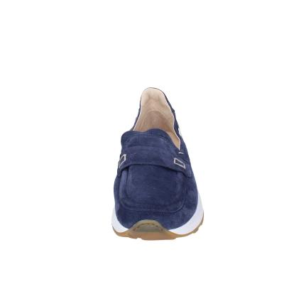 scarpe uomo MOMA mocassini blu camoscio 4FS413-CRPG BC818 Acquista Ora