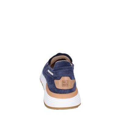 scarpe uomo MOMA mocassini blu camoscio 4FS413-CRPG BC773 Consegna Veloce