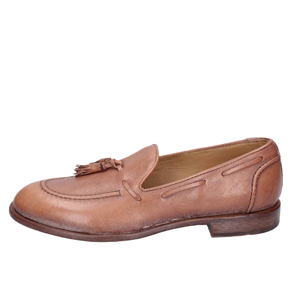 scarpe uomo MOMA mocassini marrone pelle 2FS410 VINTAGE EX375 Shopping Online