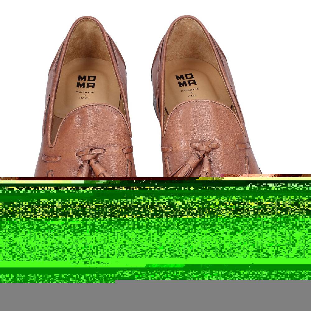 scarpe uomo MOMA mocassini marrone pelle 2FS410 VINTAGE EX375 Shopping Online