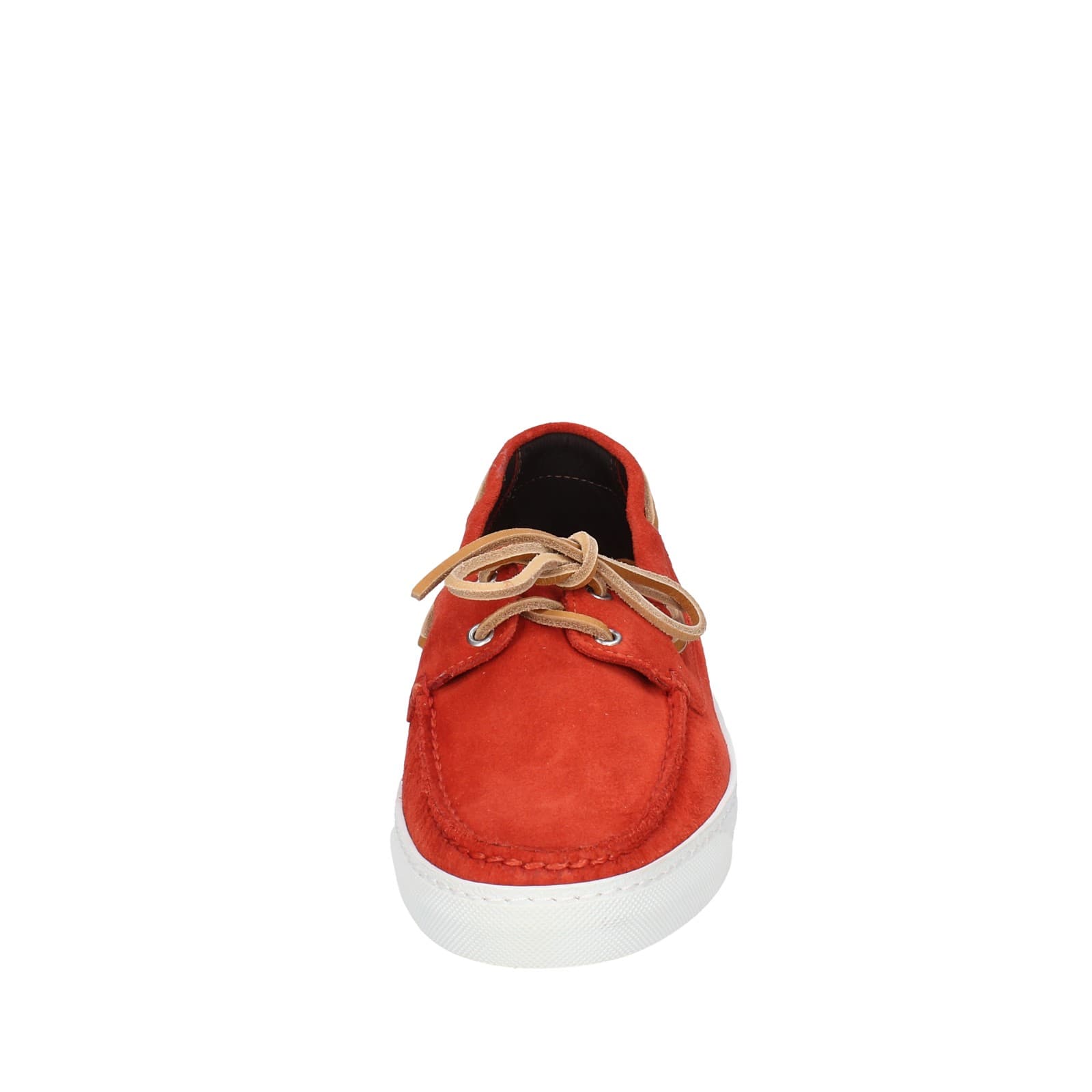scarpe uomo RALPH LAUREN mocassini rosso camoscio celeste EY147 Sottocosto
