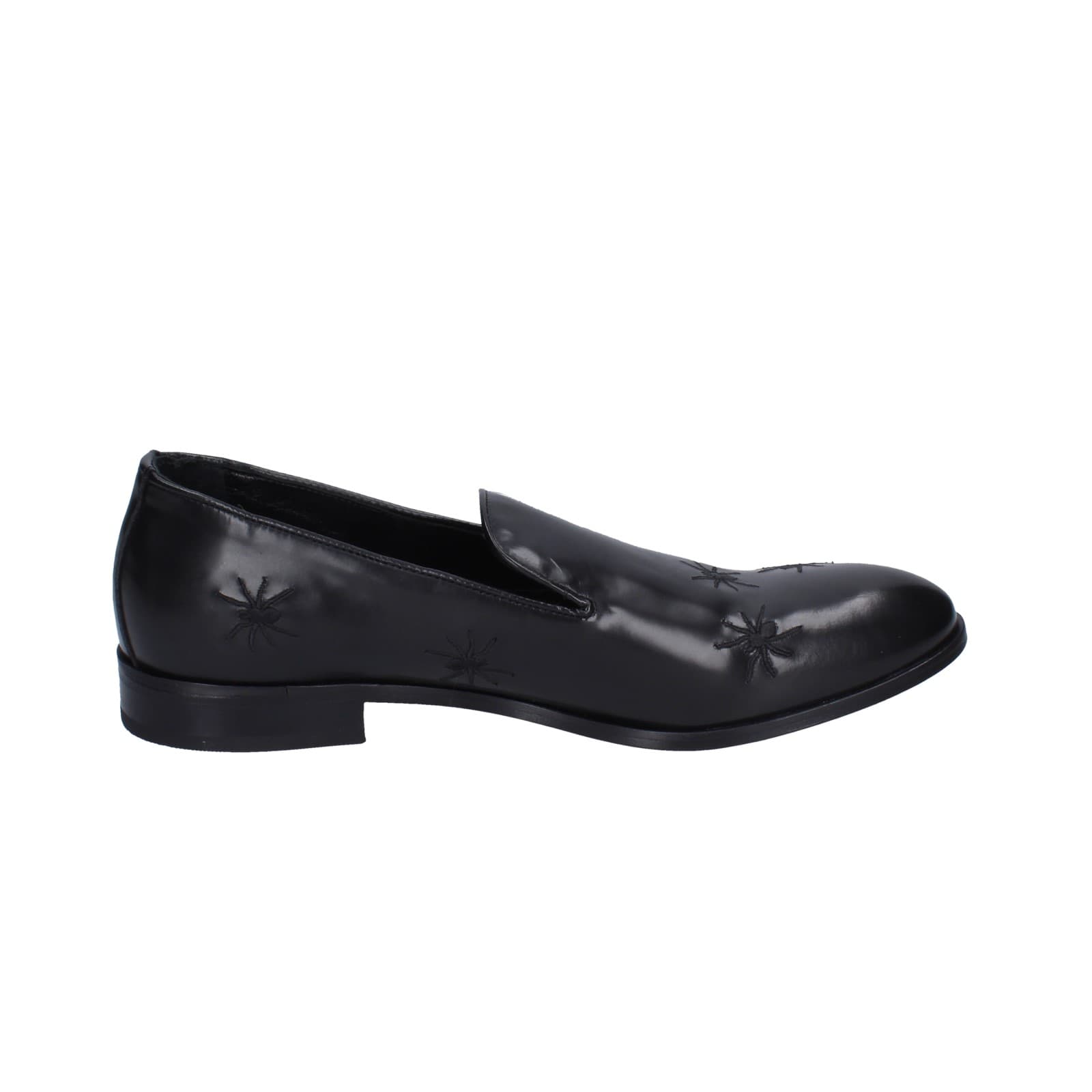 scarpe uomo EVEET mocassini nero pelle EZ231 Offerte