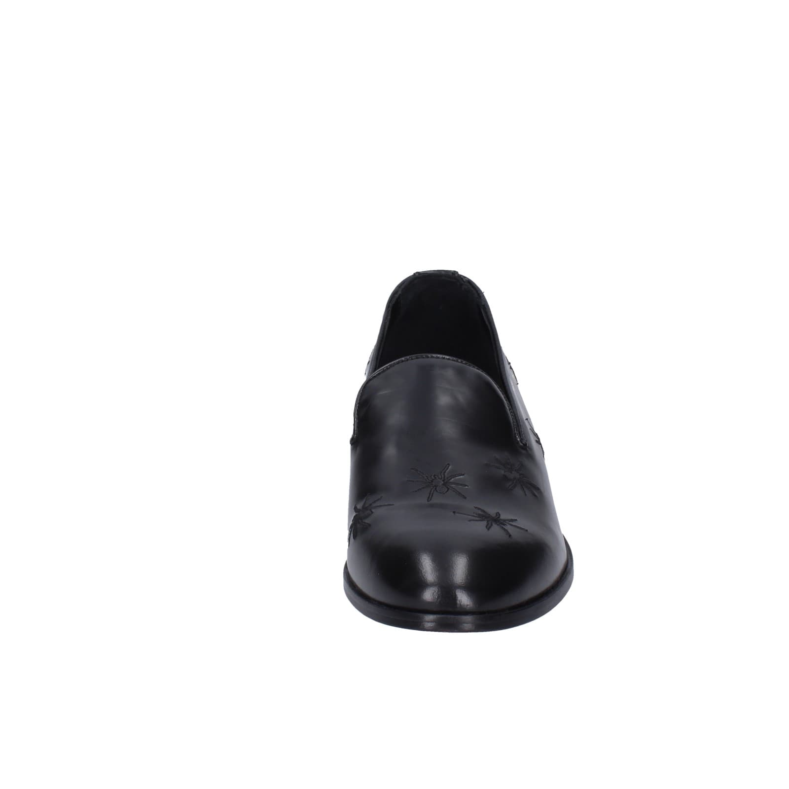 scarpe uomo EVEET mocassini nero pelle EZ231 Offerte