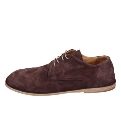 scarpe uomo MOMA classiche marrone camoscio 2AS321-OW BC32 Vendita Economica