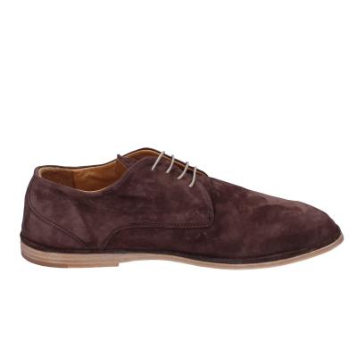 scarpe uomo MOMA classiche marrone camoscio 2AS321-OW BC32 Vendita Economica