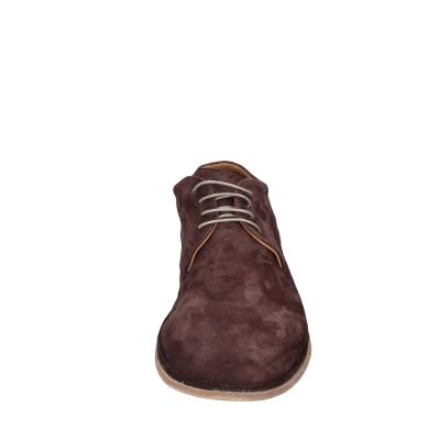 scarpe uomo MOMA classiche marrone camoscio 2AS321-OW BC32 Vendita Economica