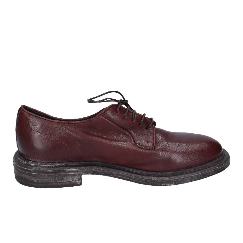 scarpe uomo MOMA classiche marrone pelle 65303A EY521 Vendite Flash