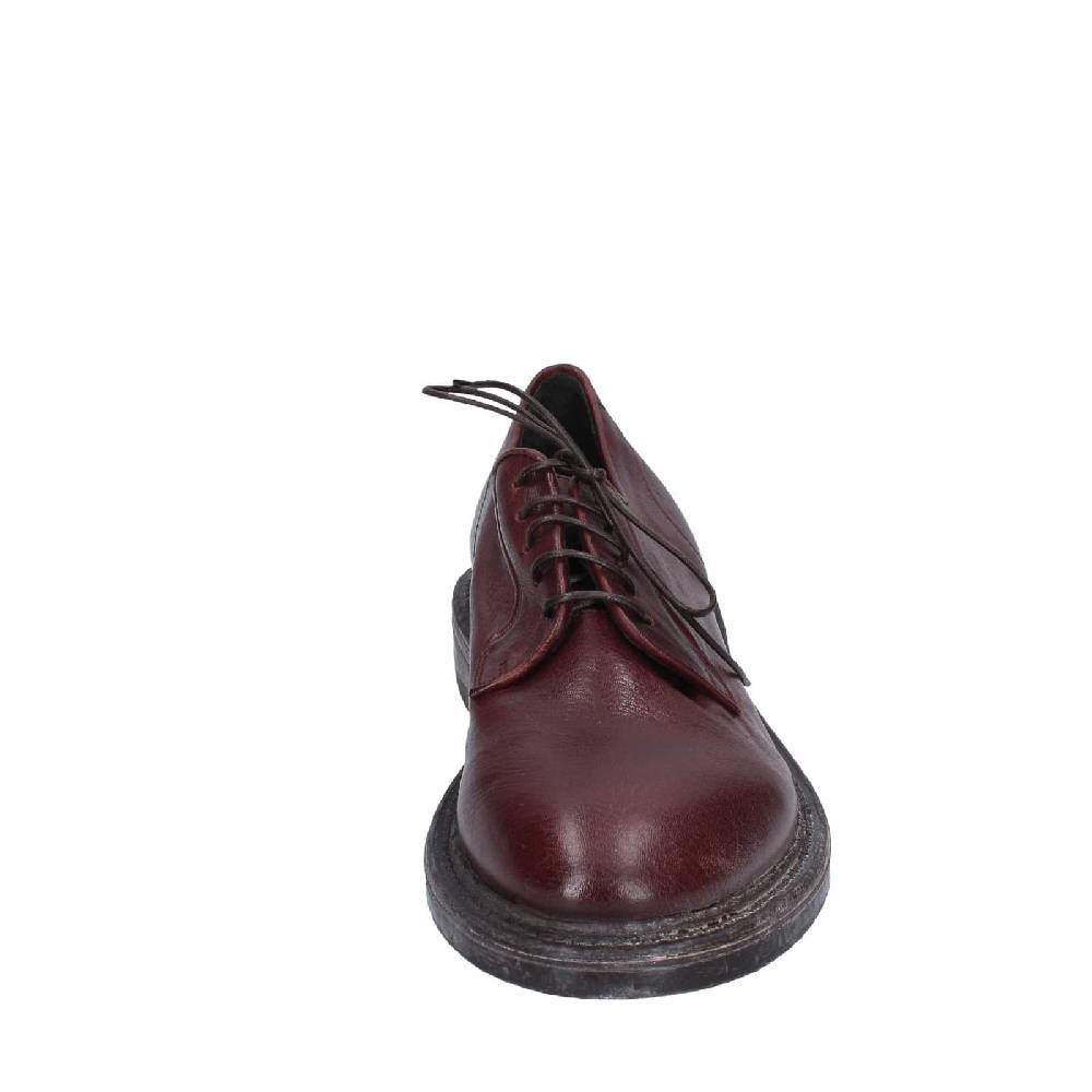 scarpe uomo MOMA classiche marrone pelle 65303A EY521 Vendite Flash