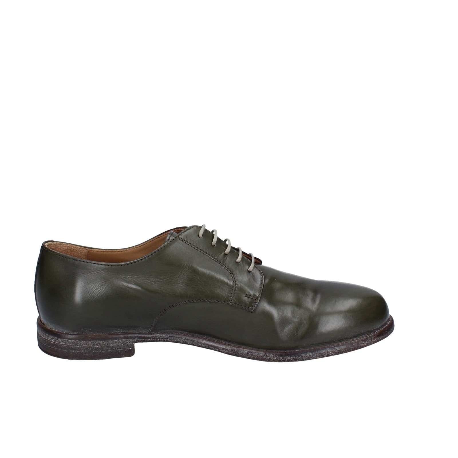 scarpe uomo MOMA classiche verde pelle 2AS433-MU EY448 Negozio