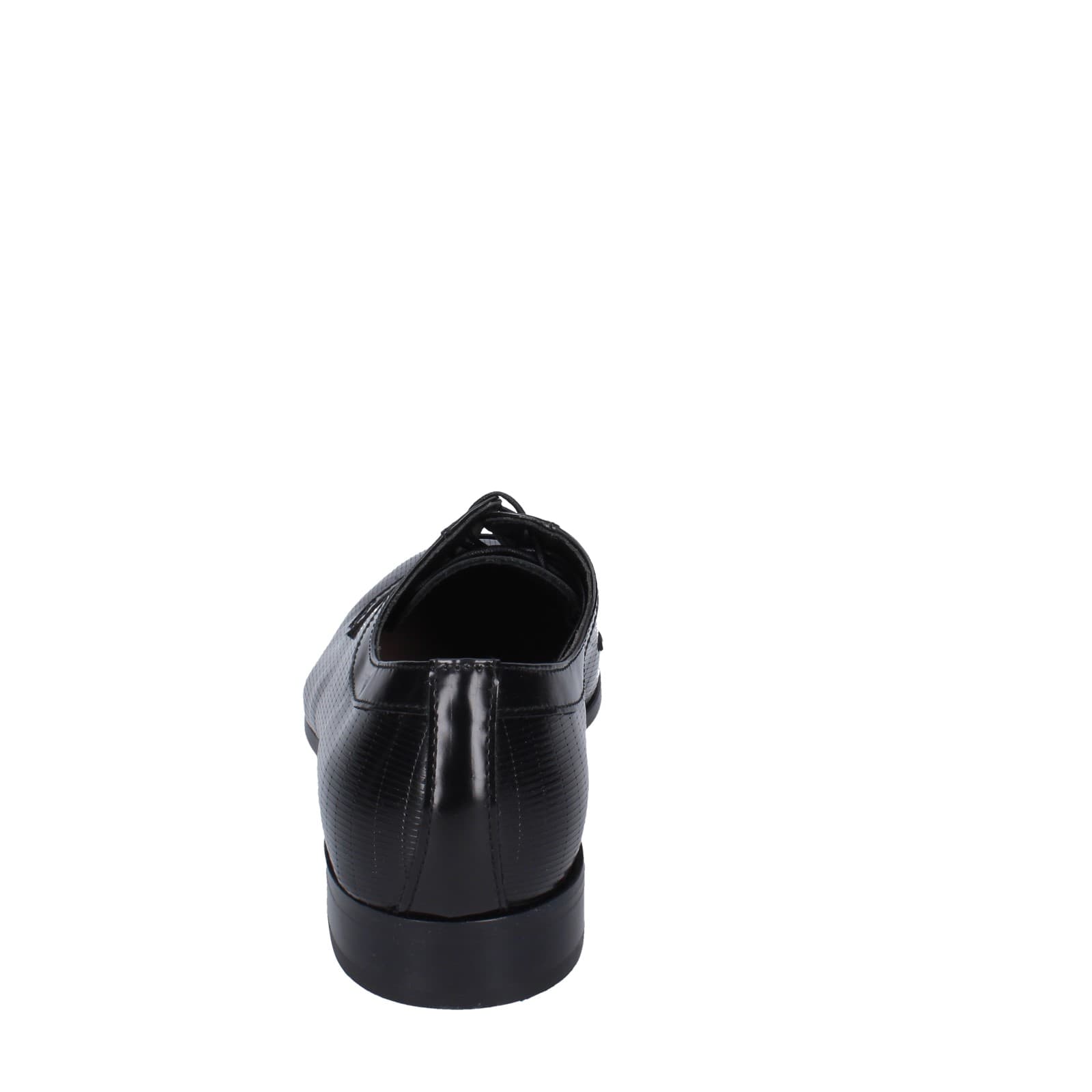 scarpe uomo EVEET classiche nero pelle EZ116 In Linea