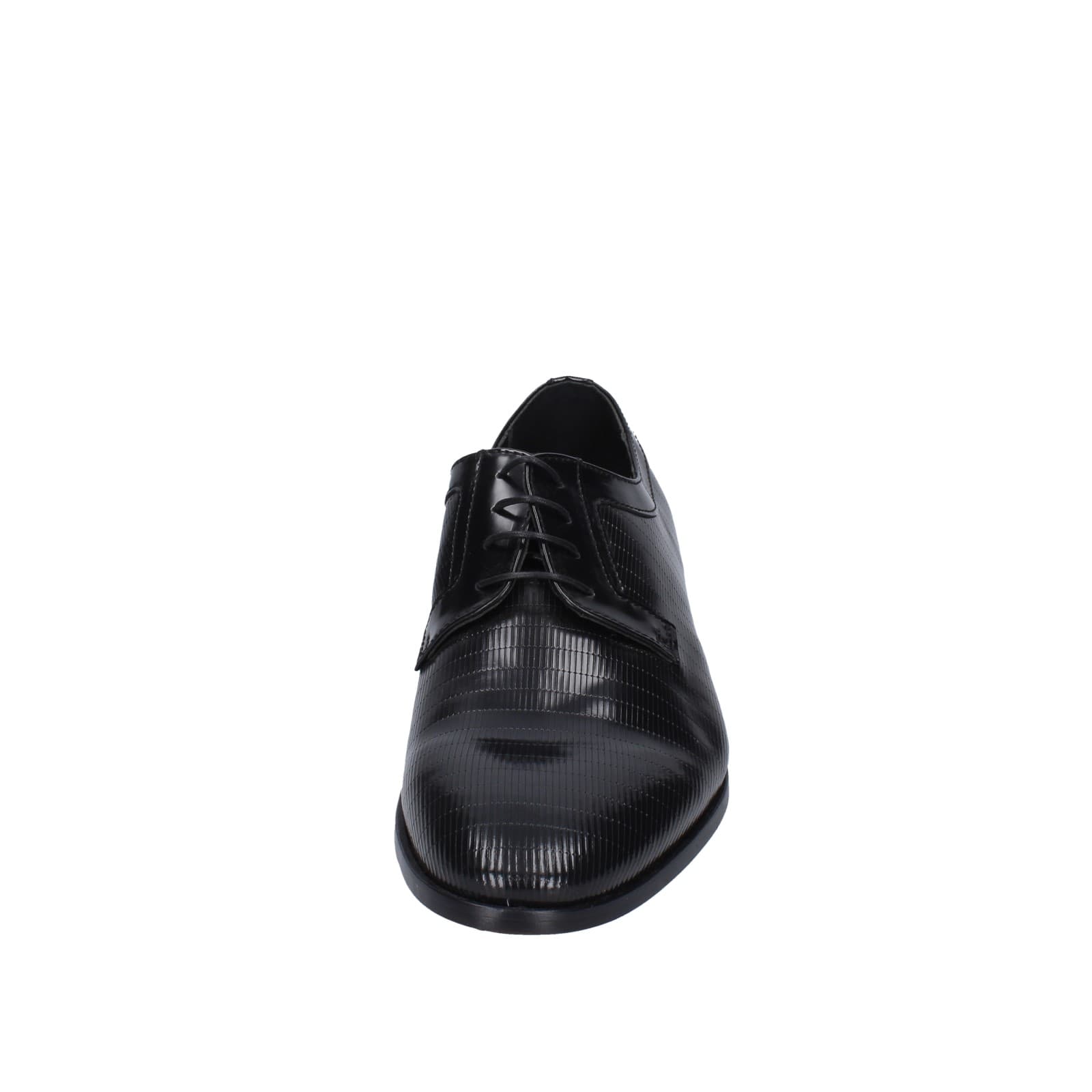 scarpe uomo EVEET classiche nero pelle EZ116 In Linea