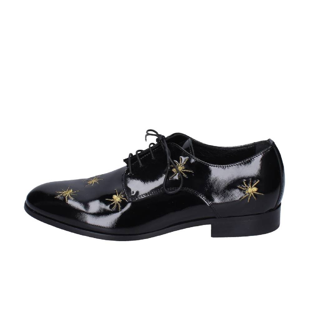 scarpe uomo EVEET classiche nero vernice EZ124 Spedizione Gratuita