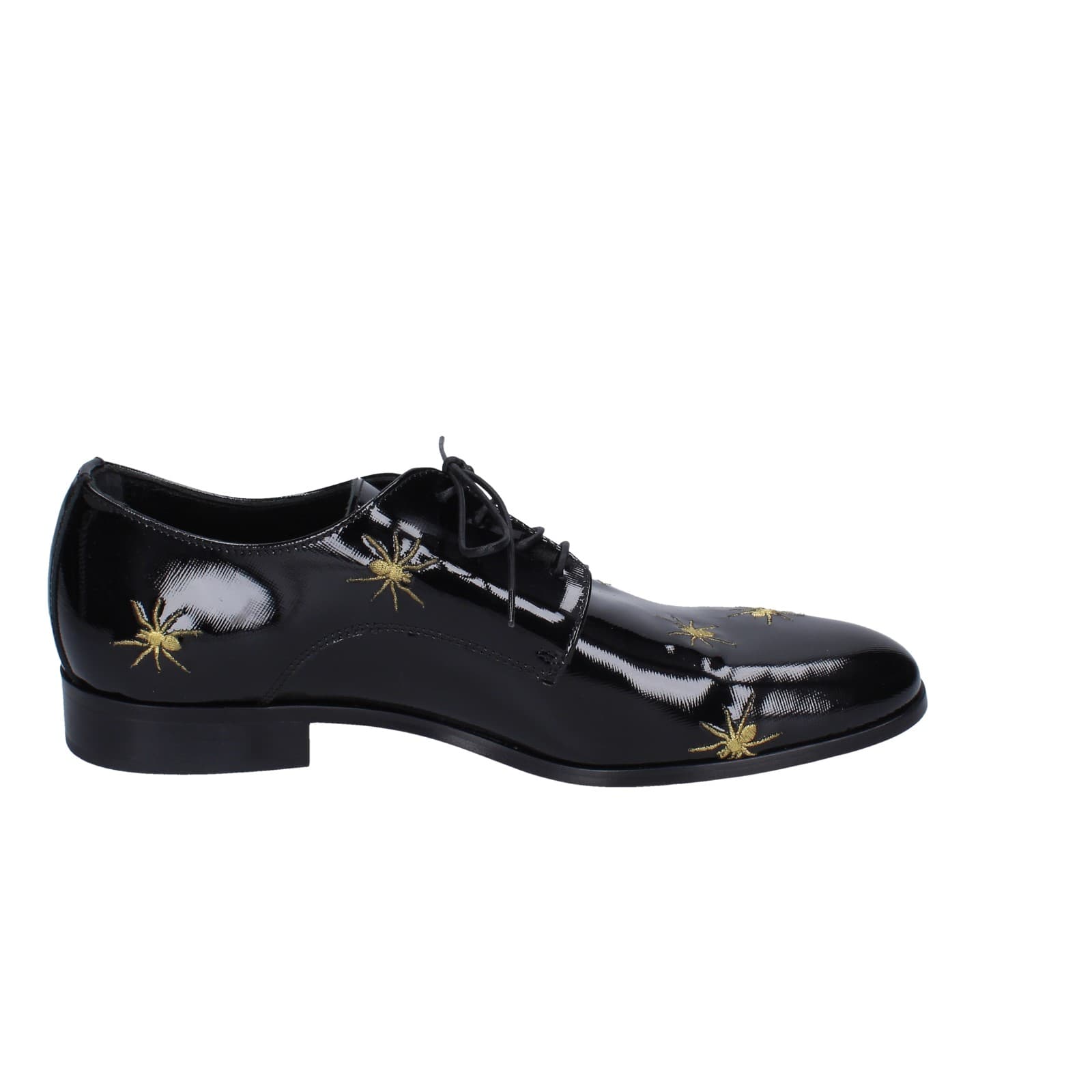 scarpe uomo EVEET classiche nero vernice EZ124 Spedizione Gratuita